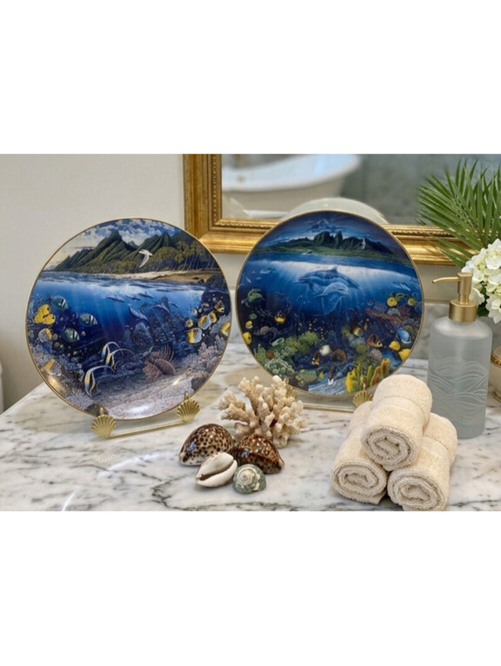 Chez Paul by Robert Lyn Nelson The Danbury Mint Underwater Paradise New